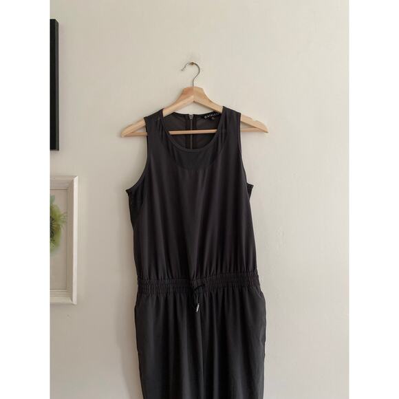 ATHLETA Hillside Romper Jumpsuit Black Size 8 - Picture 6 of 9